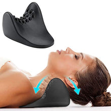 Load image into Gallery viewer, REARAND Neck Traction Devices for Home use, Cervical Spine Massage for Relase Stress,Cervical Massage Pillow, Support Neck and Shoulder Pain Relief Support, Touch Muscle Points,Neck Relief Hammock
