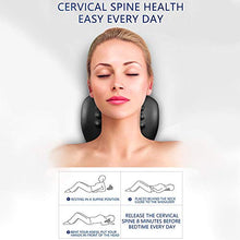 Load image into Gallery viewer, REARAND Neck Traction Devices for Home use, Cervical Spine Massage for Relase Stress,Cervical Massage Pillow, Support Neck and Shoulder Pain Relief Support, Touch Muscle Points,Neck Relief Hammock